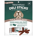 Healthfuls Deli Sticks Pork & Turkey Recipe Human Grade Dog Treats