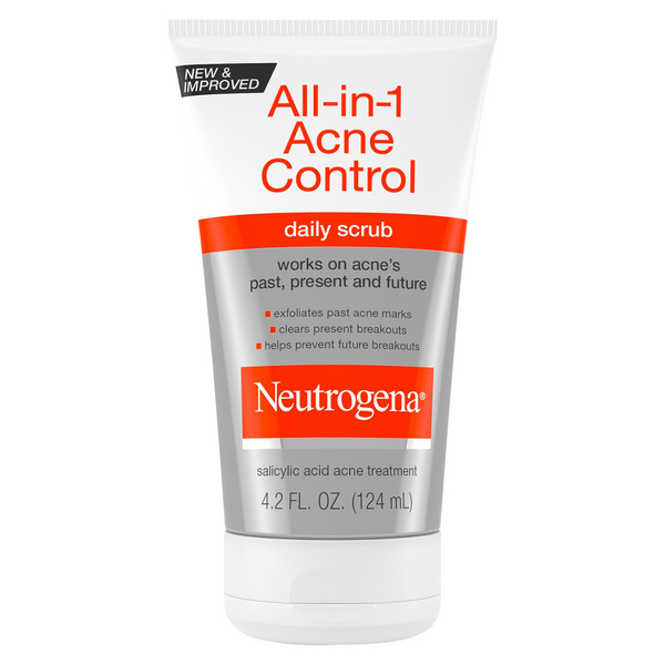 Neutrogena All-in-1 Acne Control Daily Scrub with Salicylic Acid