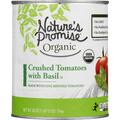 Nature's Promise Organic Crushed Tomatoes with Basil