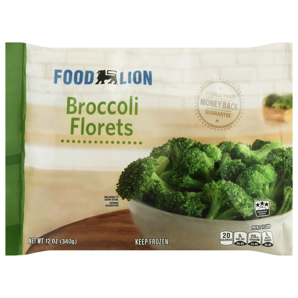 Food Lion Broccoli Florets Frozen