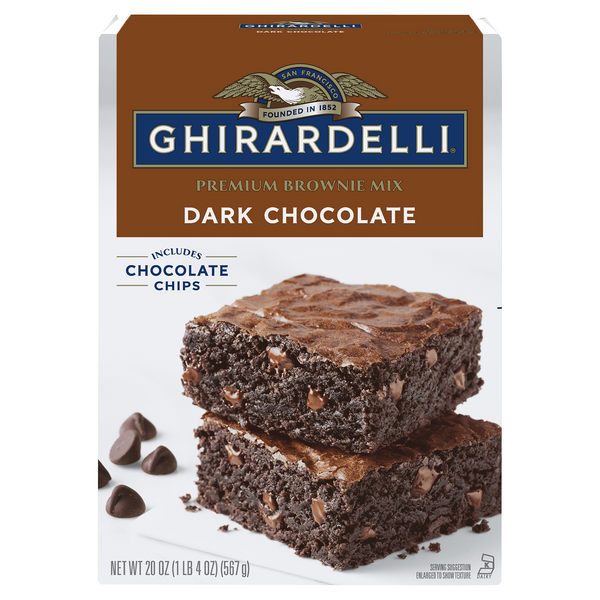 Ghirardelli Premium Dark Chocolate Brownie Mix