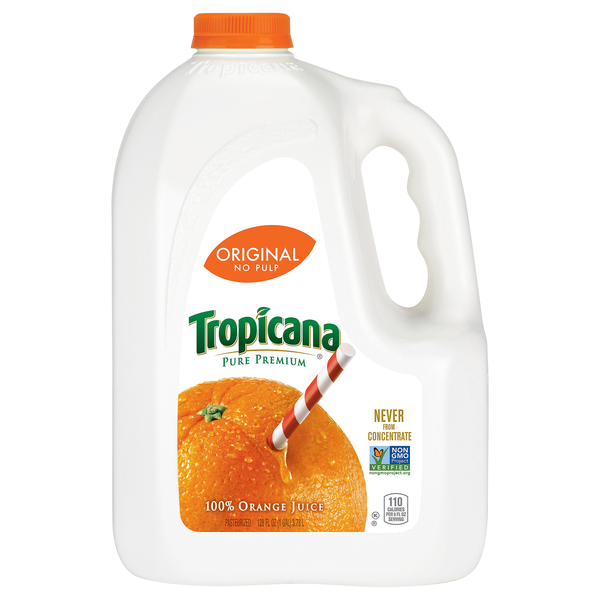 Tropicana Pure Premium Original No Pulp 100% Pure Orange Juice