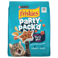 Purina Friskies Party Pack'd Chicken Liver & Turkey Adult Dry Cat Food