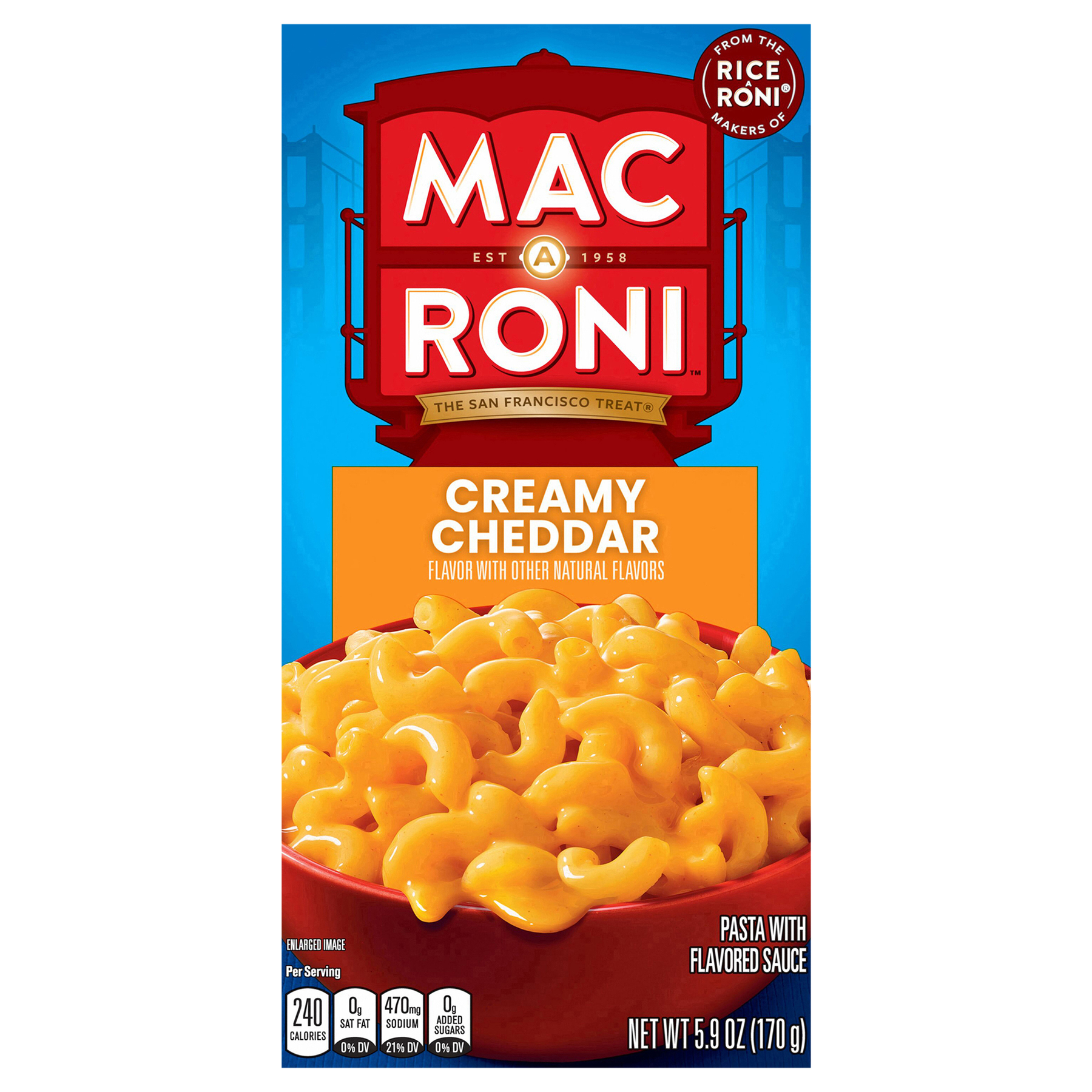 Mac-A-Roni Mac-A-Roni Creamy Cheddar Pasta Mix