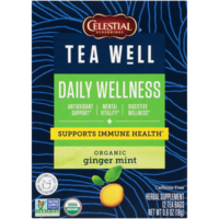 Celestial Seasonings Organic Caffeine Free Ginger Mint Herbal Tea Bags