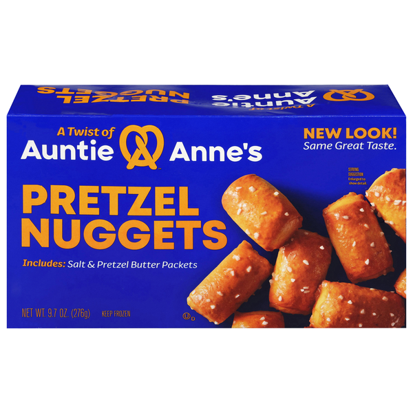 Auntie Anne's At Home Classic Pretzel Nuggets - 4 ct Frozen