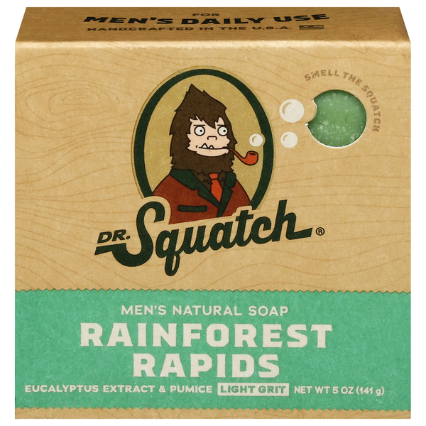 Dr. Squatch Rainforest Rapids Men's Natural Soap