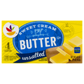 Giant Unsalted Sweet Cream Butter Sticks - 4 ct