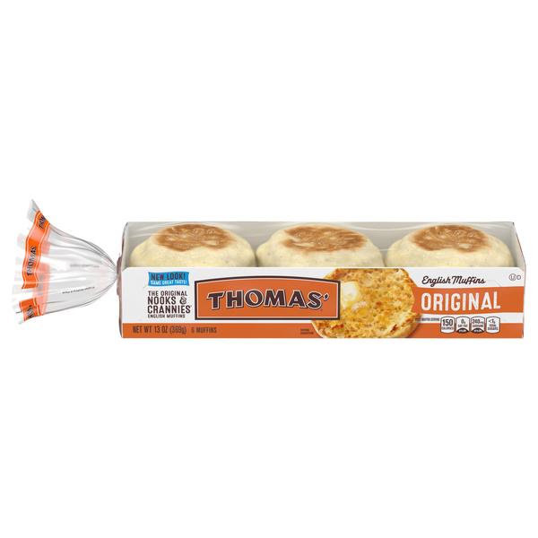 Thomas' Original English Muffins - 6 ct