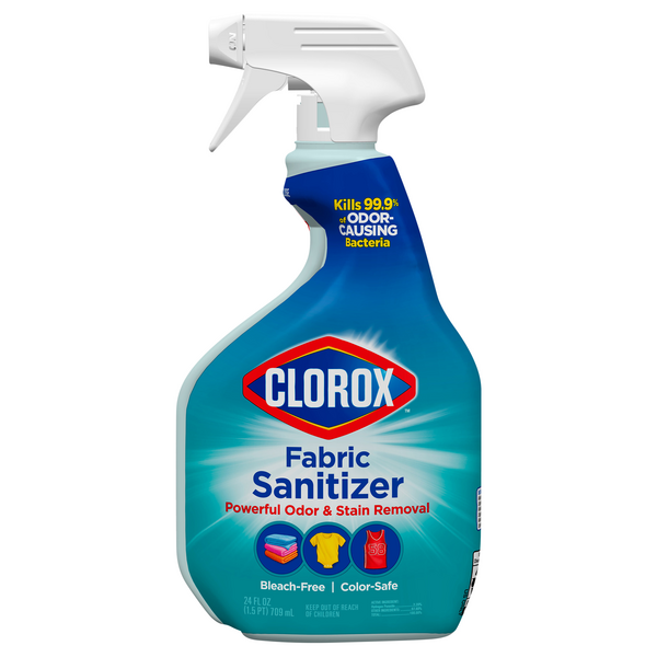 Clorox Fabric Sanitizer Bleach Free & Color Safe Trigger Spray
