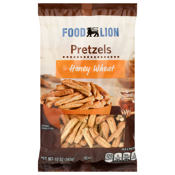 Save on Food Lion Pretzel Braids Honey Wheat Baked Order Online