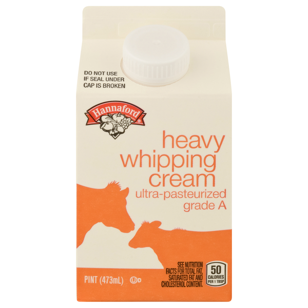 Hannaford Heavy Whipping Cream