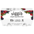 Siggi's Non Fat Mixed Berries & Acai Skyr Yogurt Cups - 4 ct