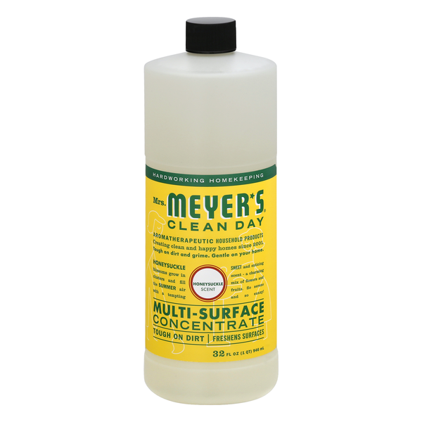 Mrs. Meyer's Clean Day Multi-Surface Concentrate Cleaner Honeysuckle Scent