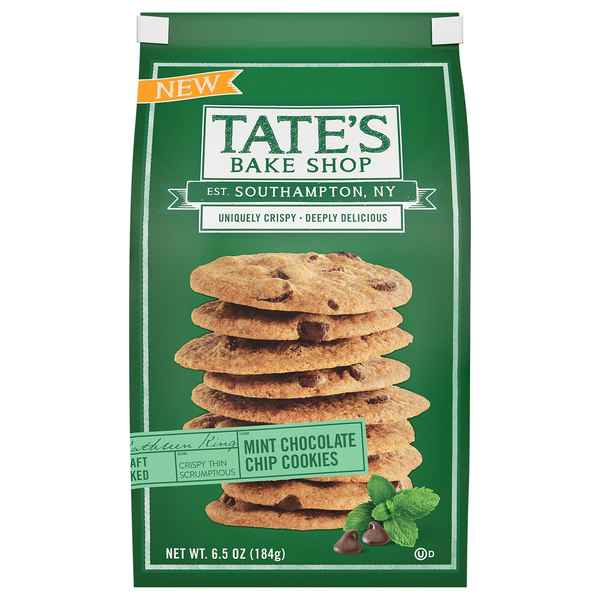 Tate's Bake Shop Mint Chocolate Chip Cookies