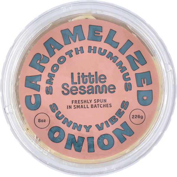 Little Sesame Organic Caramelized Onion Smooth Hummus