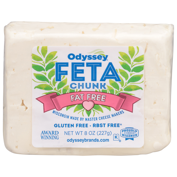 Odyssey Fat Free Feta Cheese Block