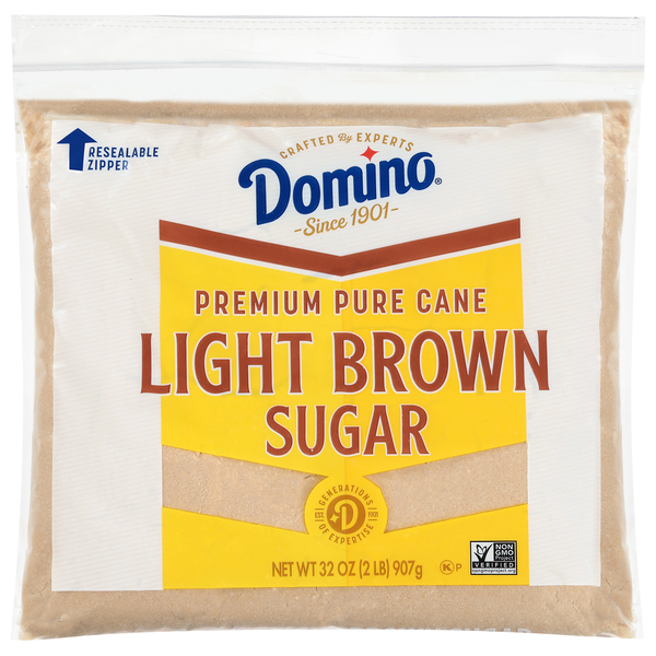 Domino Premium Pure Cane Light Brown Sugar