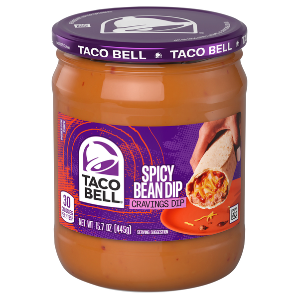Taco Bell Spicy Bean Cravings Dip
