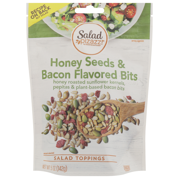 Salad Pizazz! Honey Seeds & Bacon Flavored Bits Toppings