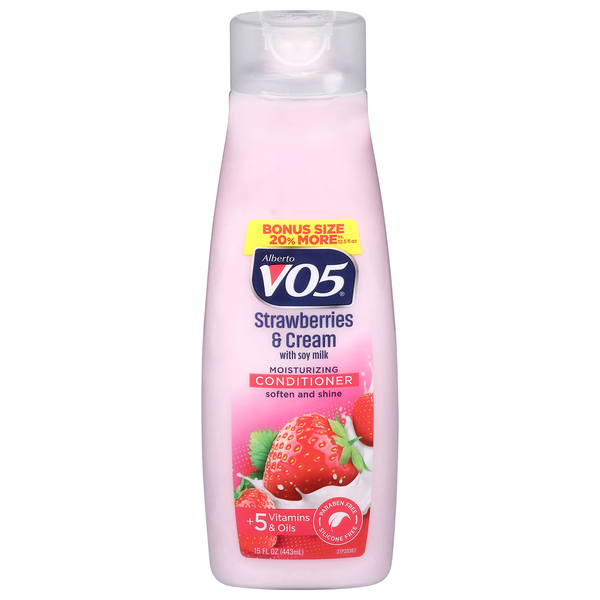 Alberto VO5 Moisturizing Strawberries & Cream Conditioner