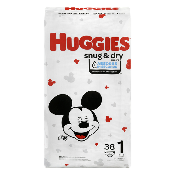 Pa/ñales Talla 4 7-18 kg Peque/ño paquete de 88 pa/ñales 88 pezzi Huggies Unistar