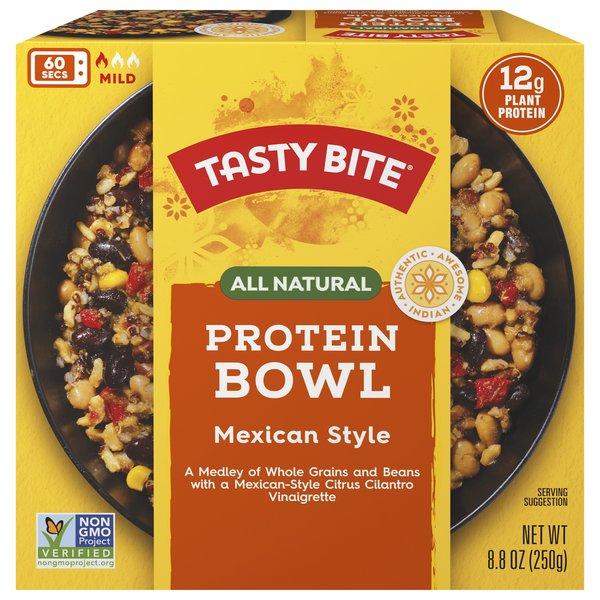 Tasty Bite All Natural 60 Second Mild Mexican Style Protein Bowl