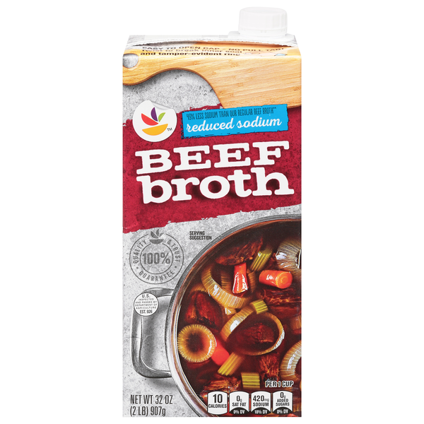 Giant Reduced Sodium Beef Broth