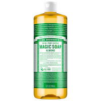 Dr. Bronner's Organic 18-in-1 Hemp Almond Pure Castile Liquid Soap