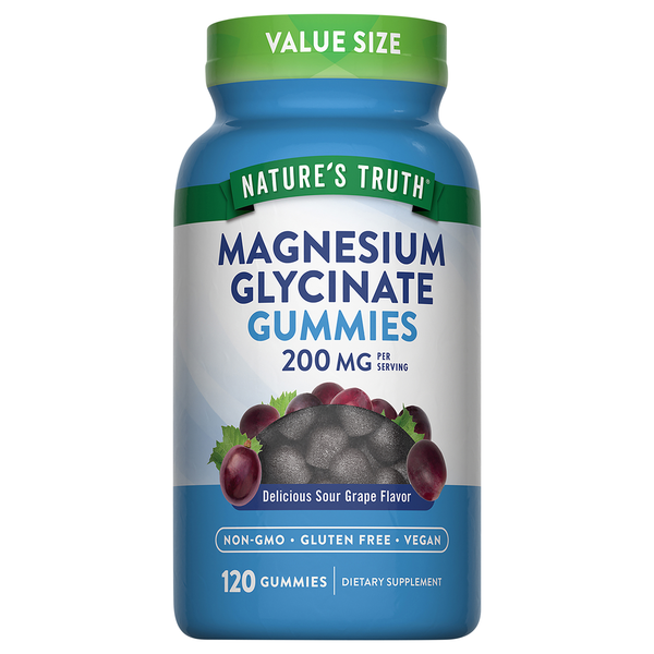 Nature's Truth Magnesium Glycinate Gummies Value Size
