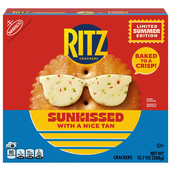 Nabisco Ritz Sunkissed Baked Crackers