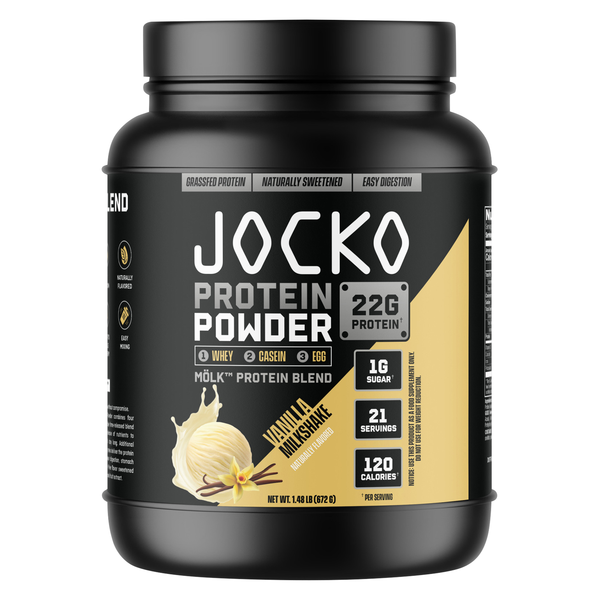 JOCKO Vanilla Milkshake Protein Powder