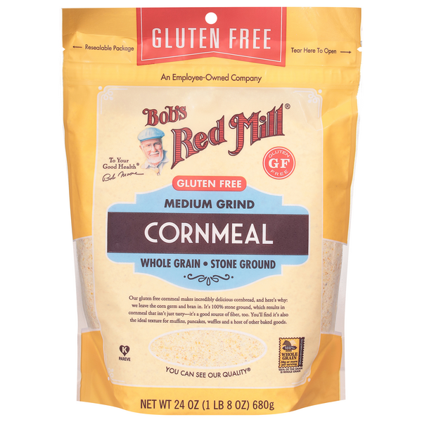 Bob's Red Mill Gluten Free Medium Grind Whole Grain Corn Meal