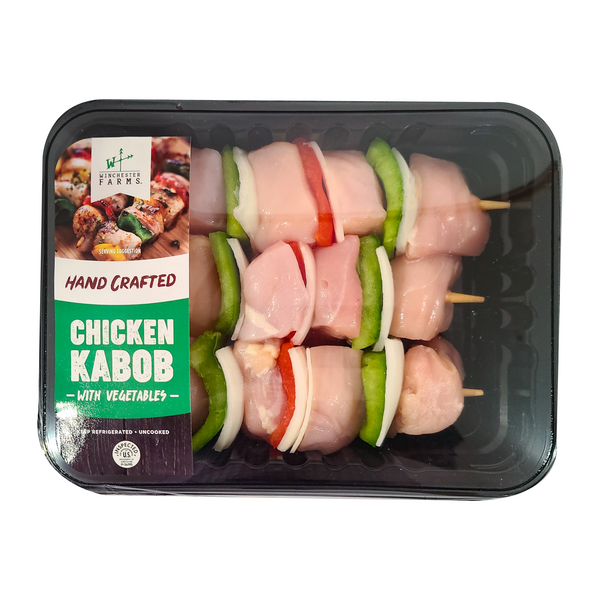 Save on Winchester Farms Chicken Kabobs with Vegetables Refrigerated
