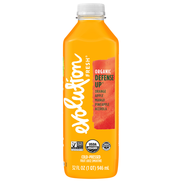 Evolution Fresh Organic Defense Up Fruit Juice Smoothie Refrigerated