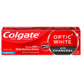 Colgate Optic White Whitening Cool Mint Toothpaste with Charcoal