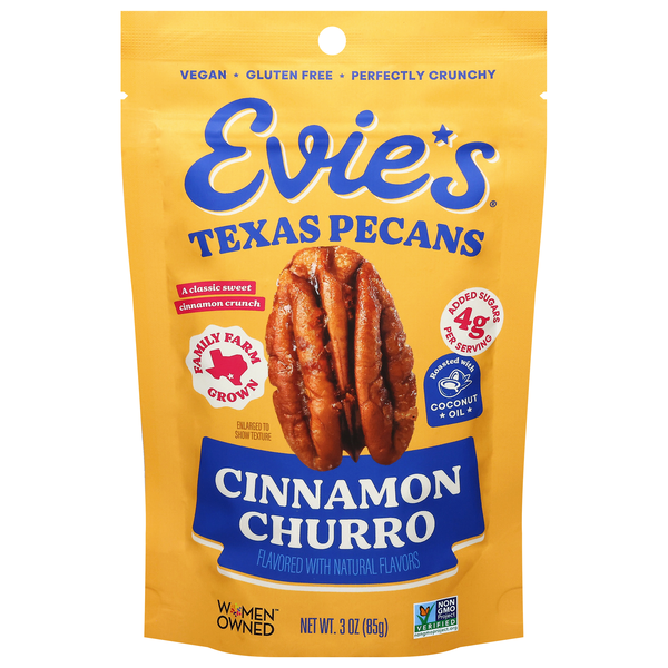 Evie's Cinnamon Churro Texas Pecans