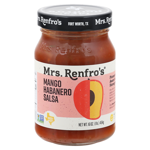 Save on Mrs. Renfro's Mango Habanero Salsa Medium Hot Order Online