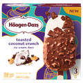Haagen-Dazs Toasted Coconut Crunch Ice Cream Bars - 3 ct
