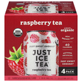 Just Ice Tea Organic Raspberry Tea - 4 pk