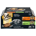 SHEBA Perfect Portions Cuts in Gravy Variety Wet Cat Food - 12 Twin Packs