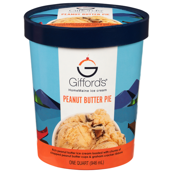 Gifford's Peanut Butter Pie HomeMaine Ice Cream