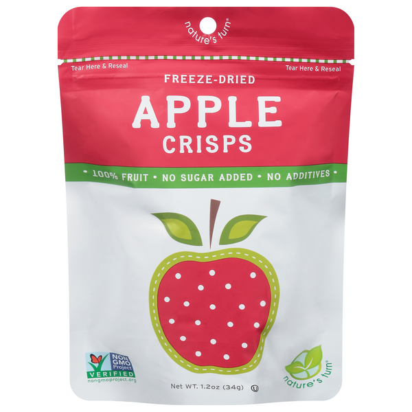 Save on Nature's Turn Apple Crisps FreezeDried Order Online Delivery