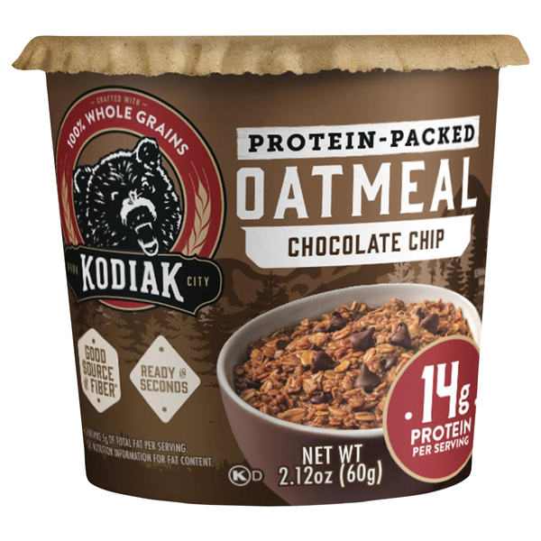 Kodiak Protein Packed Chocolate Chip Oatmeal Power Cup