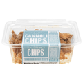Golden Cannoli Powdered Sugar Cannoli Chips