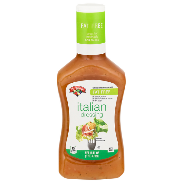 Hannaford Fat Free Italian Dressing