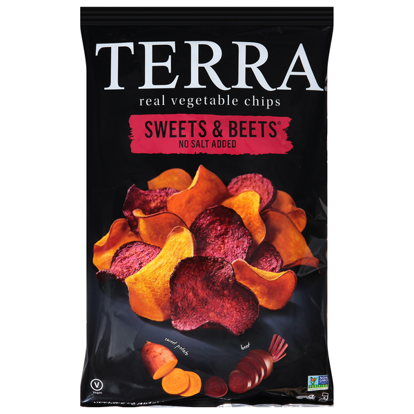 Terra No Salt Added Sweets & Beets Real Vegetable Chips