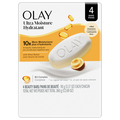 Olay Ultra Moisture with Shea Butter Beauty Soap Bar - 4 ct