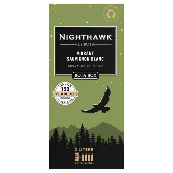 Bota Box Nighthawk Gold Vibrant Sauvignon Blanc Wine