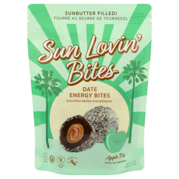 Sun Lovin' Bites Apple Pie Date Energy Bites